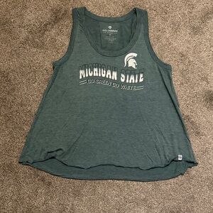 Colosseum Dark Green Michigan State Tank